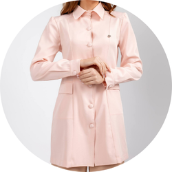 06 jaleco feminino confort rosa tule