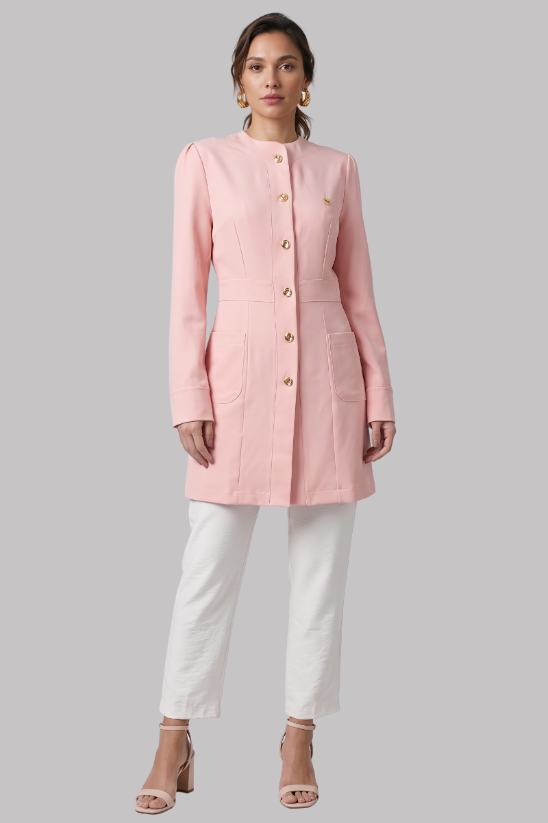 03 jaleco feminino may rosa claro