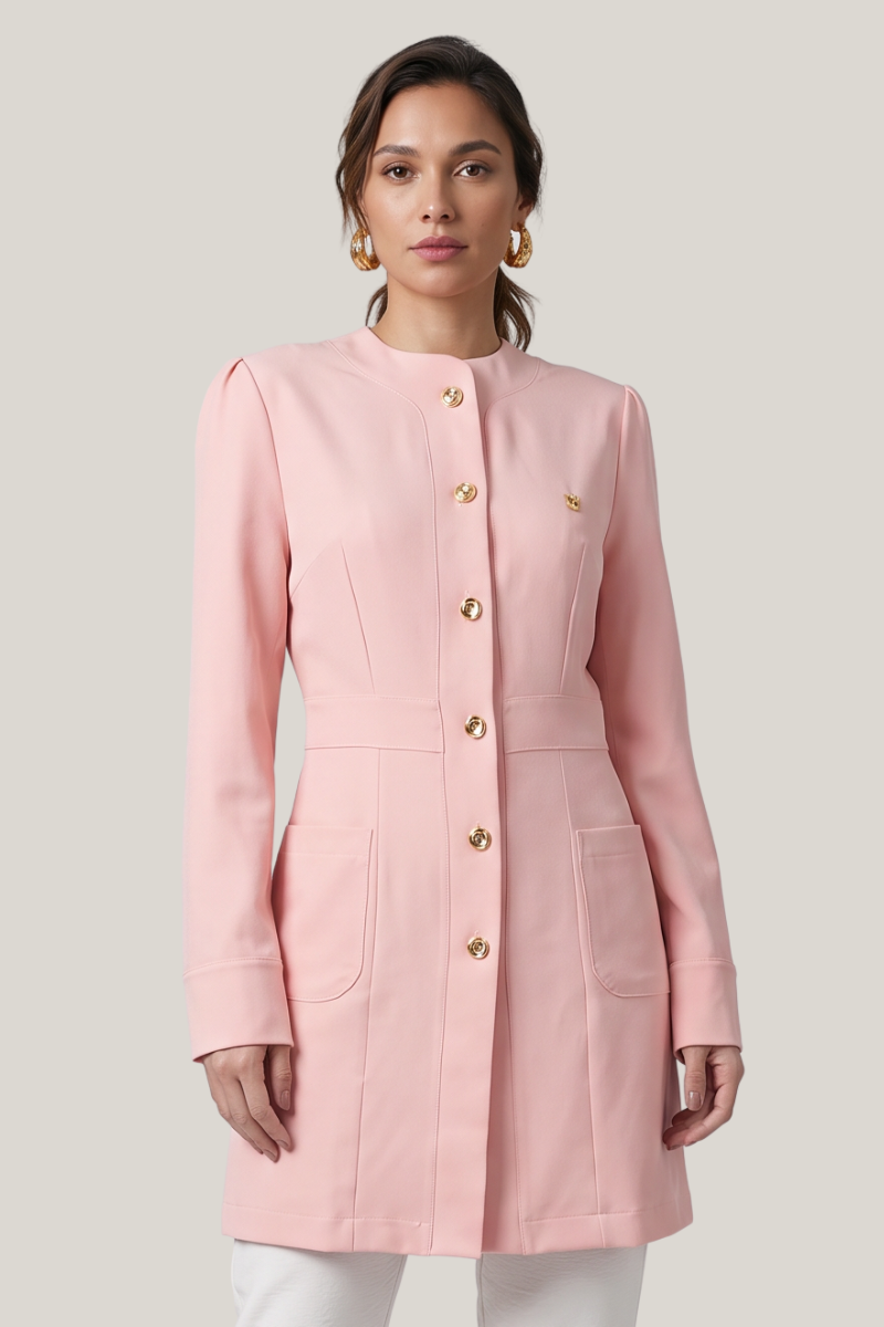 05 jaleco feminino may rosa claro